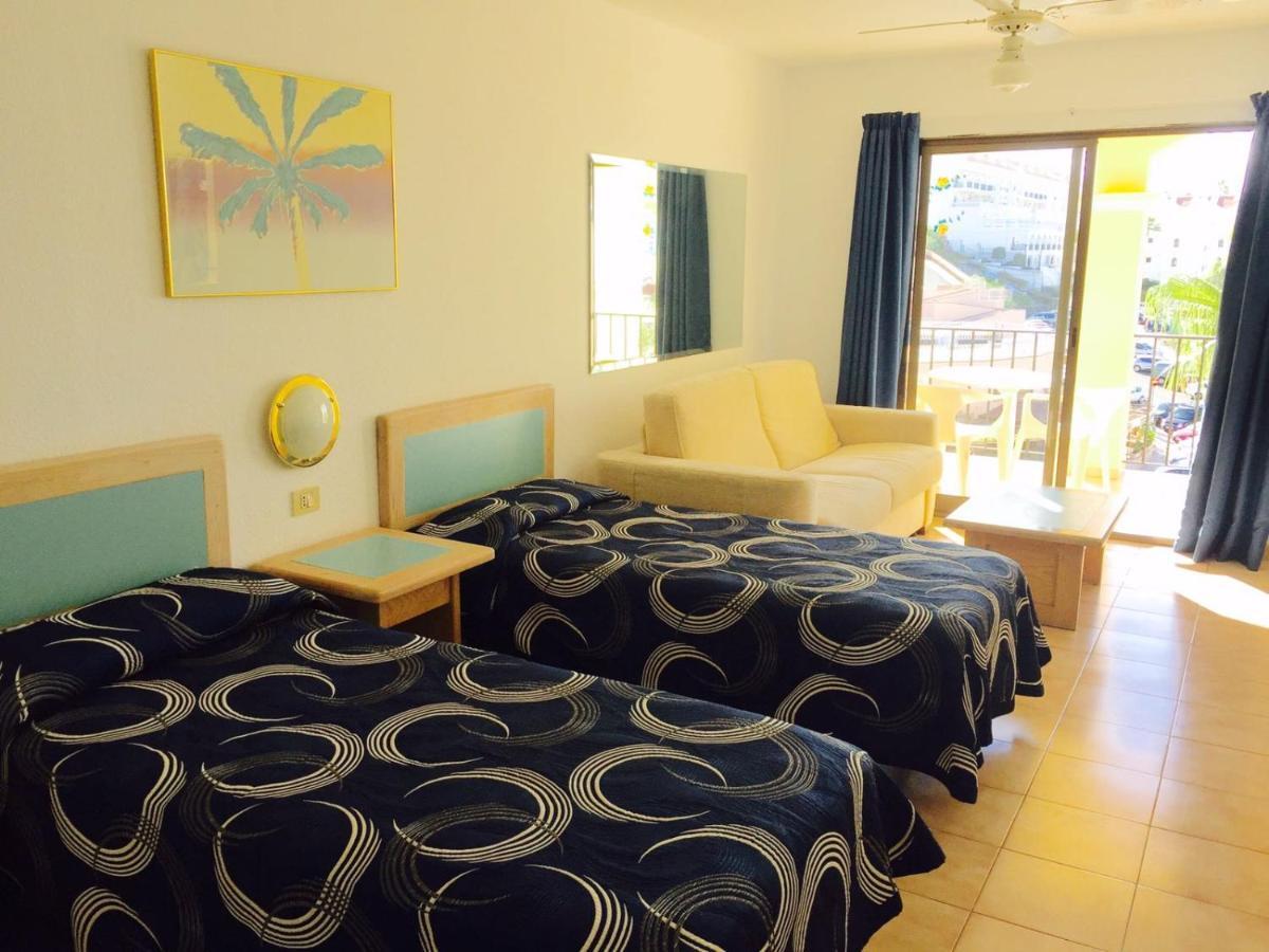 Studio Castle Harbour Vistas Piscina Lejlighed Los Cristianos  Eksteriør billede